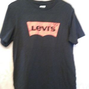 Men's crew neck black T-shirt Levi's size medium
